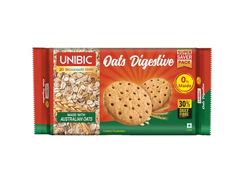 Unibic Oats Digestive, 600 g