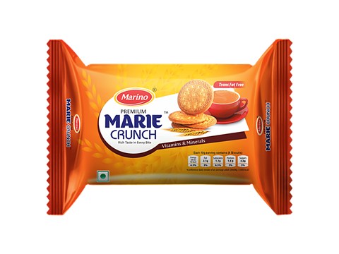 Marino Marie Crunch - Crisp & Light Teatime Snack, 76 g
