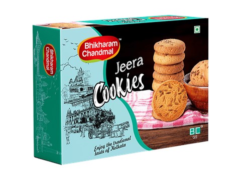 Bhikharam Chandmal Jeera Cookies, 250 g