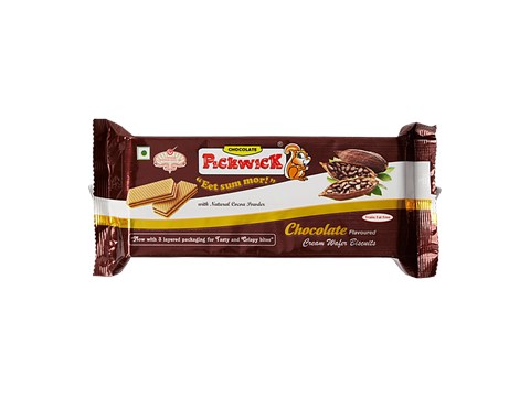 Pickwick  Creamy Wafer Biscuits - Chocolate, 100 g