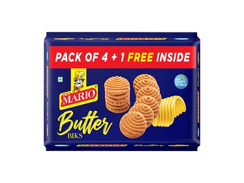 TRDP MARIO Butter Biks Biscuits, 120 g