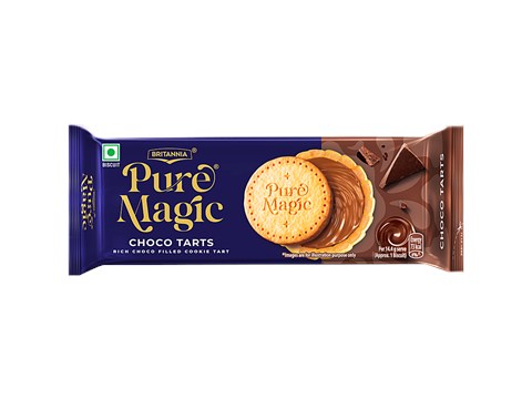 Britannia Pure Magic Choco Tarts, 84 g