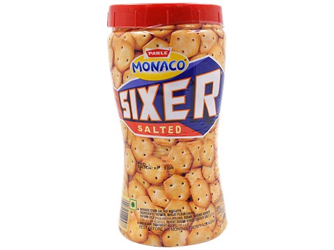 Parle Sixer Biscuits - Salted, 200 g