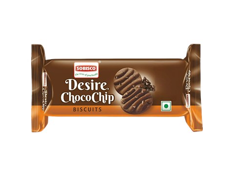 Sobisco Desire Choco Chips Biscuits, 120 g