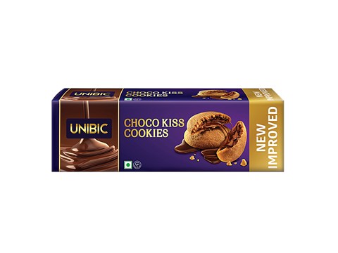 Unibic Centre Filled-Choco Kiss Cookies, 75 g
