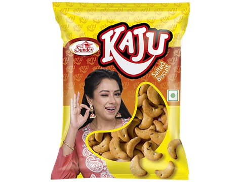 Sunder Kaju Salted Biscuits - Crispy & Healthy, 200 g