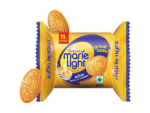 Sunfeast Marie Light Active Biscuits, 37 g