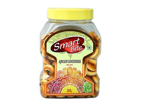 Smart Bite Ajwain Goodness Biscuits, 200 g