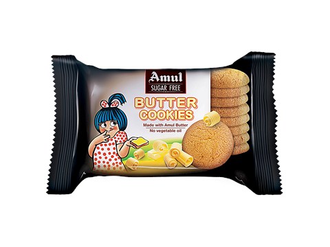 Amul Sugar Free Cookies, 50 g