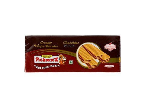 Pickwick  Creamy Wafer Biscuits - Chocolate, 150 g