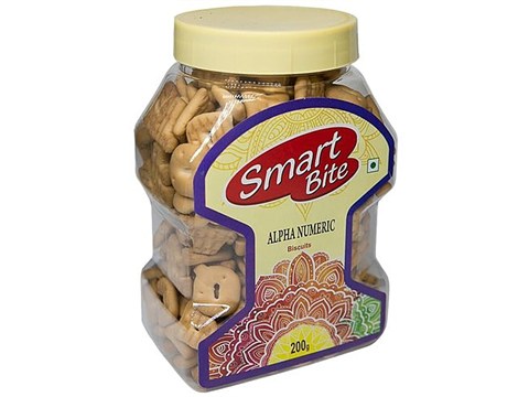 Smart Bite Biscuit - Alphanumeric, 200 g