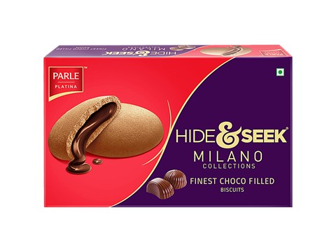 Parle Platina Hide & Seek Milano Collections Finest Choco Filled Biscuits, 200 g