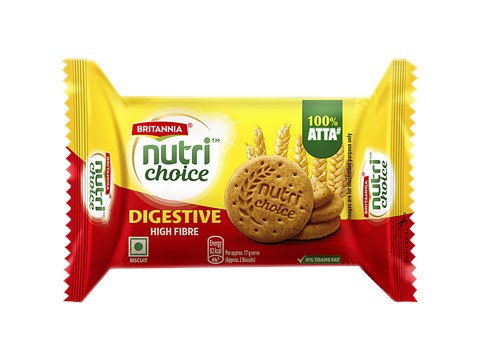 Britannia Nutrichoice Digestive High Fibre Biscuit, 91.7 g