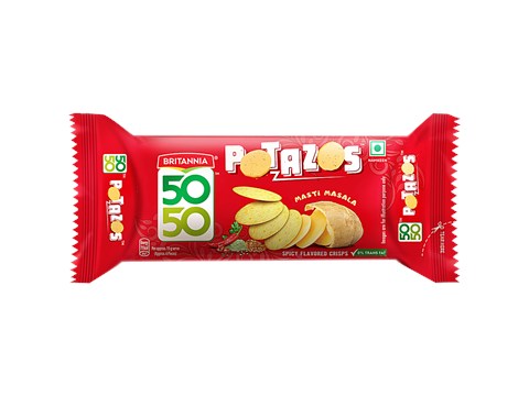Britannia 50-50 Potazos Masti Masala, 24 g