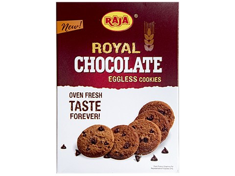 Raja Chocolate Cookies, 100 g