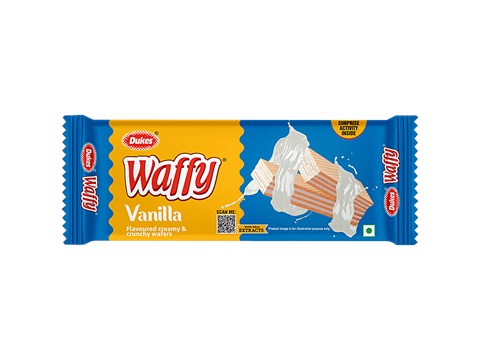 Dukes  Waffy Vanilla Flavoured Wafers, 55 g