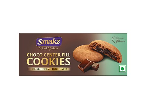 Smakz Choco Center Fill Cookies, 75 g