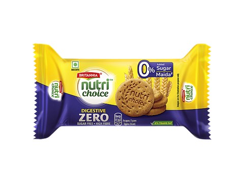 Britannia Nutrichoice Digestive Zero Biscuits, 91.7 g