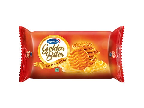 Cremica Cookies - Golden Bytes Rich Butter, 200 g