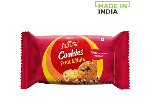 Tasties Fruit Nuts Cookies, 75 g