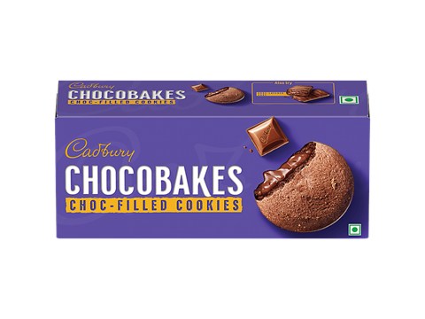 Cadbury Chocobakes ChocFilled Cookies, 57.5 g