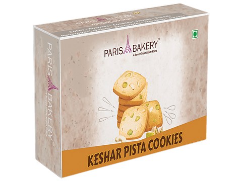 Paris Bakery Keshar Pista Cookies, 200 g