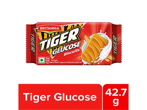 Britannia Tiger Glucose Biscuits, 42.7 g