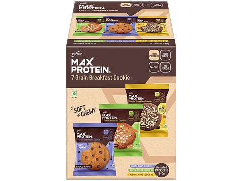 RiteBite Max Protein Max Protein Cookies - Assorted, 340 g