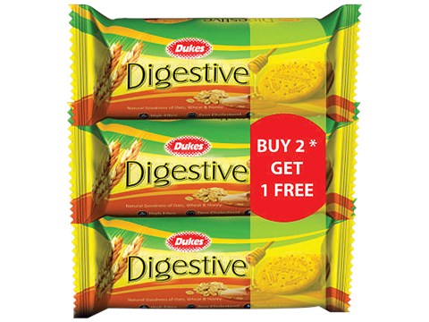 Dukes  Digestive Biscuit With Oats, Wheat & Honey - Rich In Fibre, Zero Cholesterol, 100 g