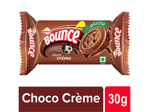 Sunfeast Bounce Choco Creme Cookies, 30 g