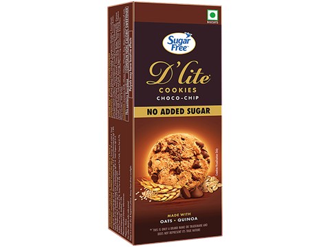 Sugar Free D'Lite Choco Chip Cookies, 75 g