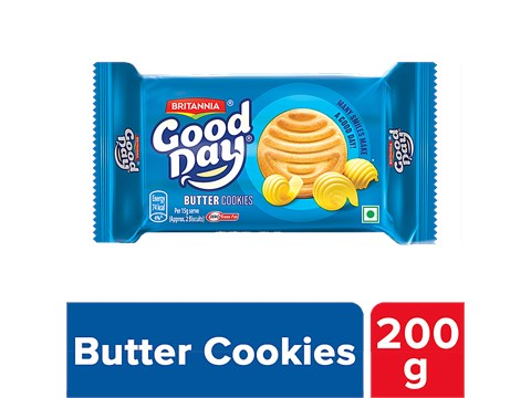 Britannia Good Day Butter Cookies, 200 g