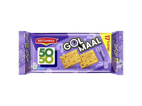 Britannia 50-50 Gol Maal Cracker, 200 g