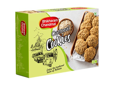 Bhikharam Chandmal Oatmeal Cookies, 250 g