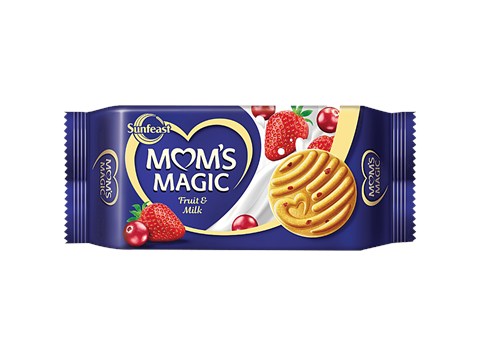 Sunfeast Mom's Magic Fruit & Milk Cookies, 200 g
