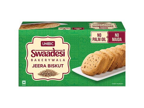 Unibic Foods Swaadesi Bakerywala Jeera Biskut, 225 g