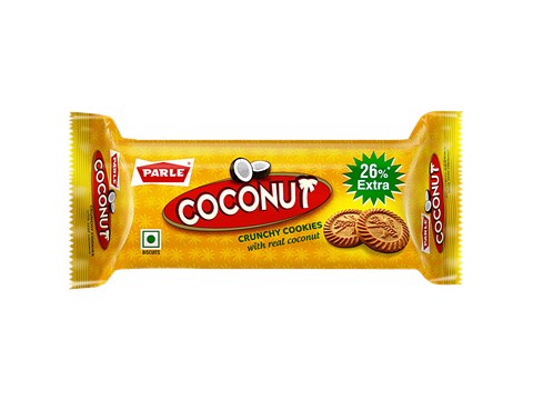 Parle Coconut Crunchy Cookies, 76 g