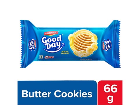 Britannia Good Day Butter Cookies, 66 g