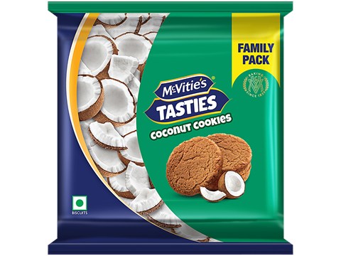 McVitie's Tasties Coconut Cookies, 528 g