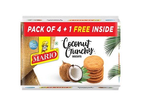 TRDP MARIO Coconut Crunchy Biscuits, 120 g