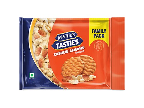 McVitie's Tasties Cashew Almond Cookies, 560 g