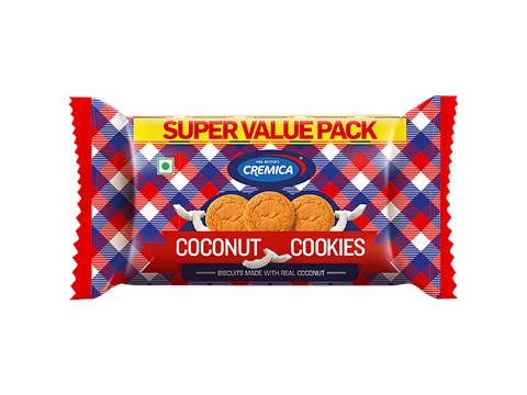 Cremica Coconut Cookies, 400 g