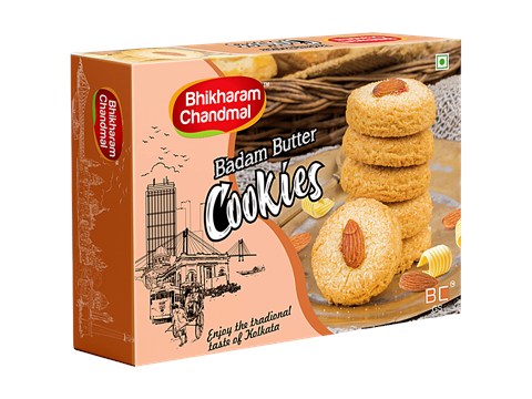 Bhikharam Chandmal Badam Butter Cookies, 250 g