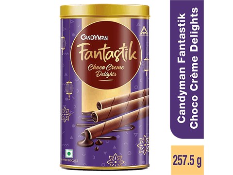 Candyman Fantastik Choco Creme Delights, 257.5 g