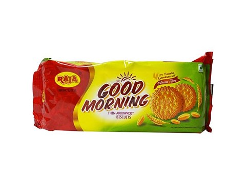Raja Good Morning Thin Arrowroot Biscuit, 300 g