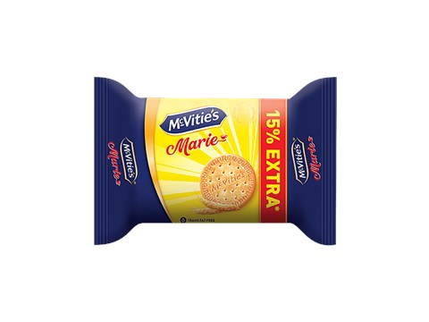 McVitie's Marie Biscuit - Crispy, Teatime Snack, No Trans-Fat, 64.82 g