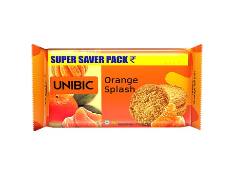 Unibic Foods Cookies - Orange Splash, Super Saver Pack, 500 g