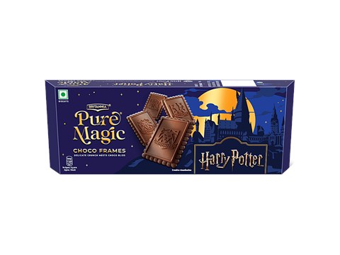 Britannia Pure Magic Harry Potter Choco Frames Biscuits, 50 g