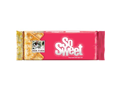 Bisk Farm Biscuits - So Sweet Crispy Crackers, 250 g