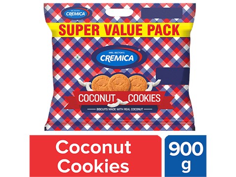 Cremica Coconut Cookies, 900 g